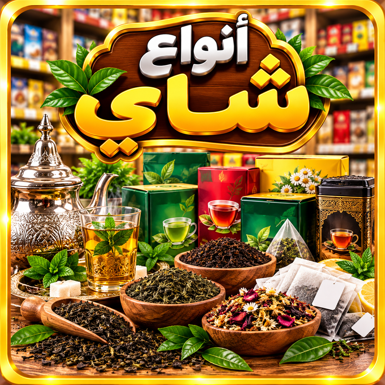 انواع شاي