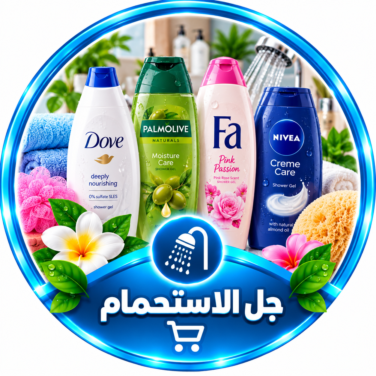 جل الاستحمام