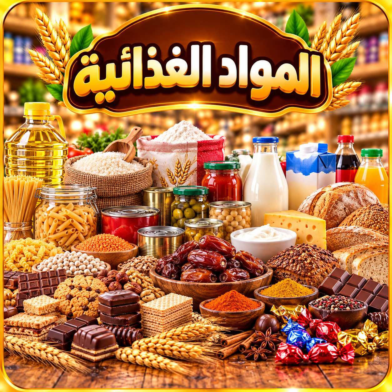 المواد الغذائية