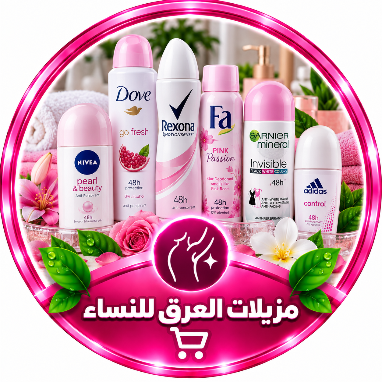 مزيلات العرق للنساء
