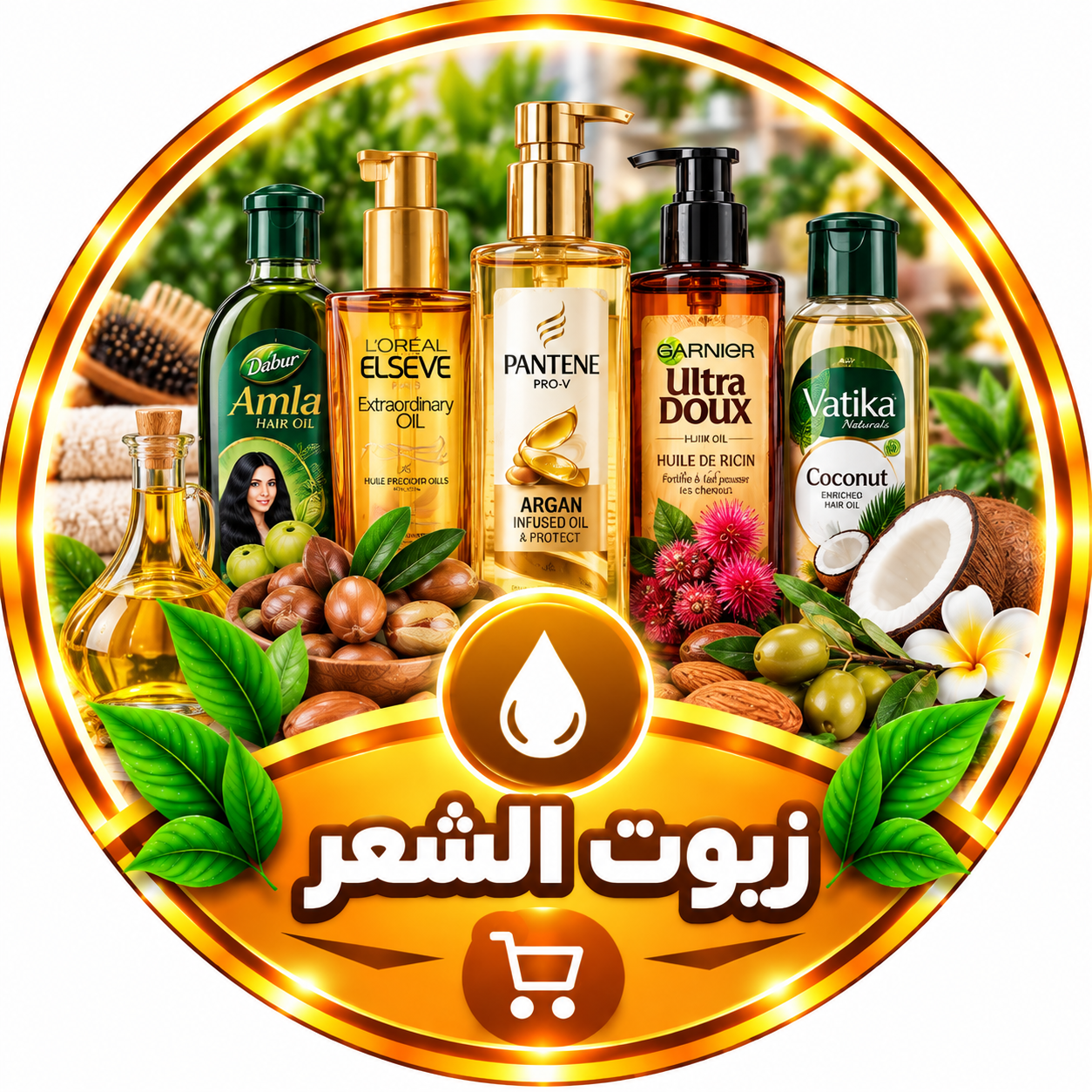 زيوت الشعر