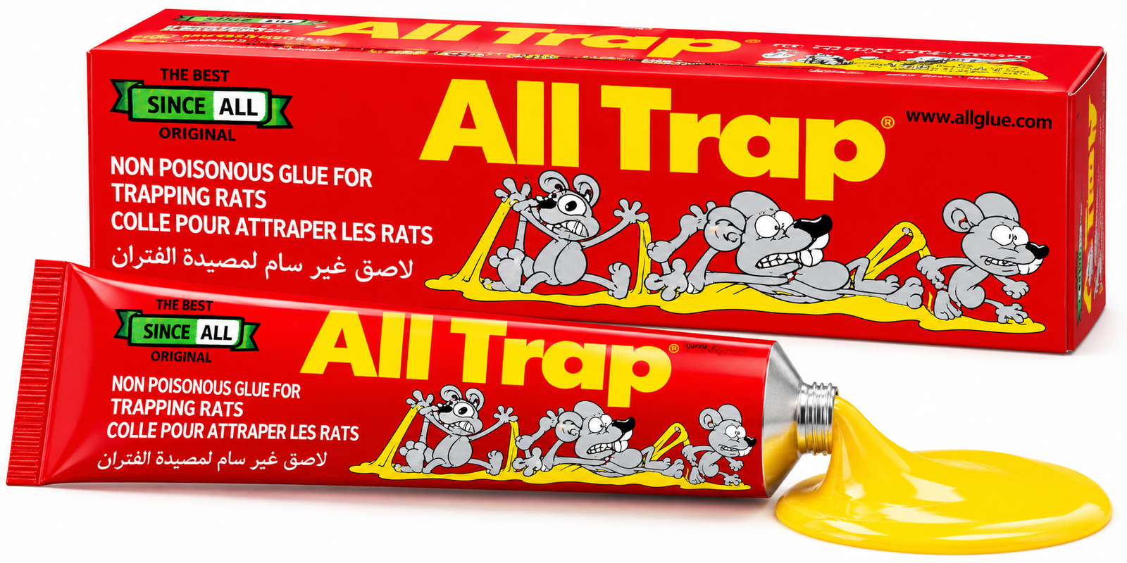 لاصق الفئران All Trap – مصيدة قوية وفعالة لمكافحة القوارض