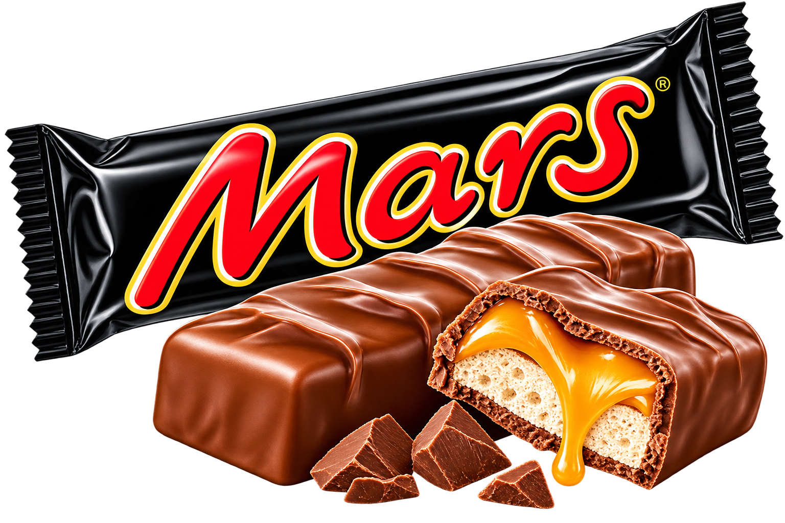Mars شوكولاتة بالكراميل والنوجا