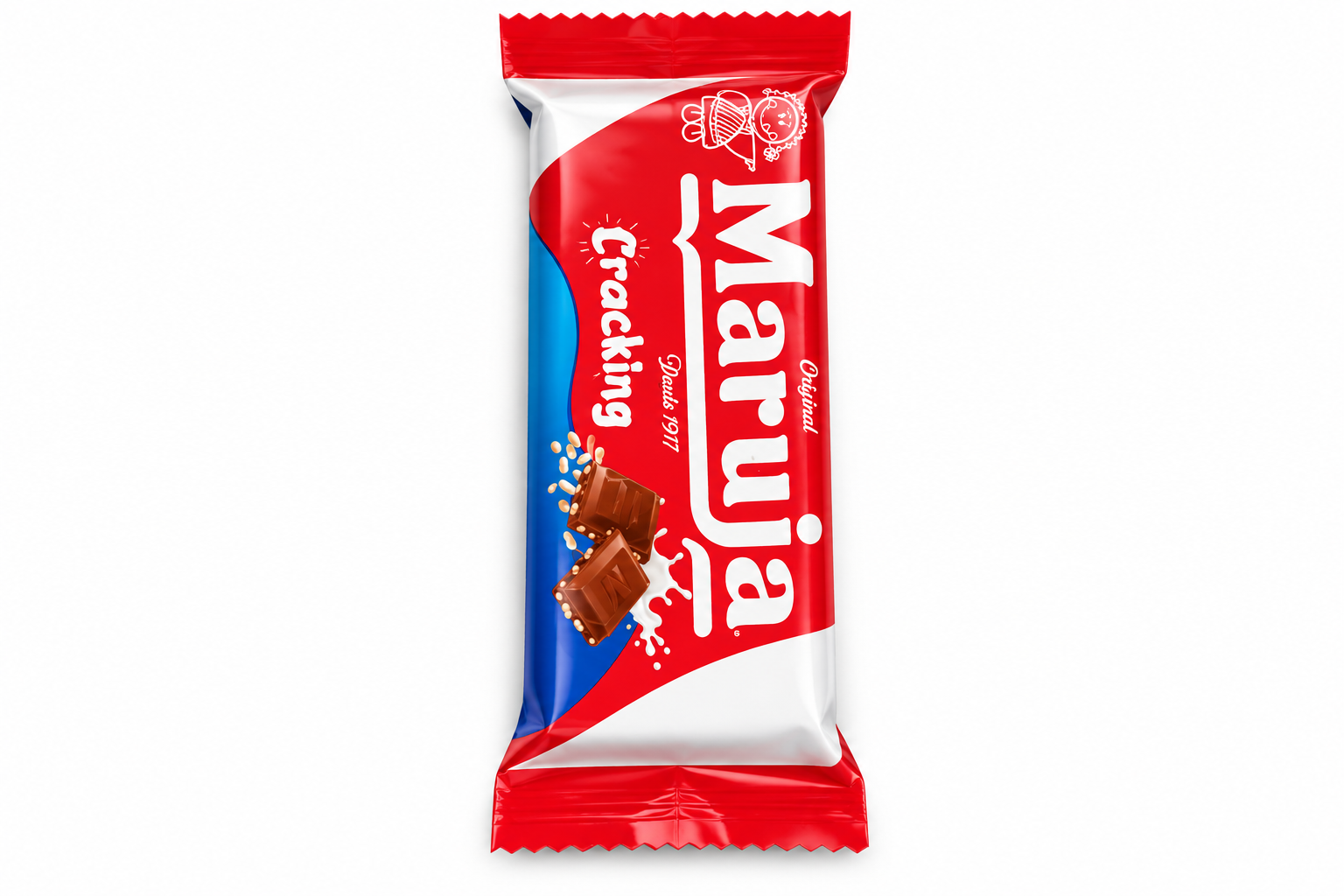 شوكولاتة Maruja Original Cracking – شوكولاتة مقرمشة بحبوب الأرز