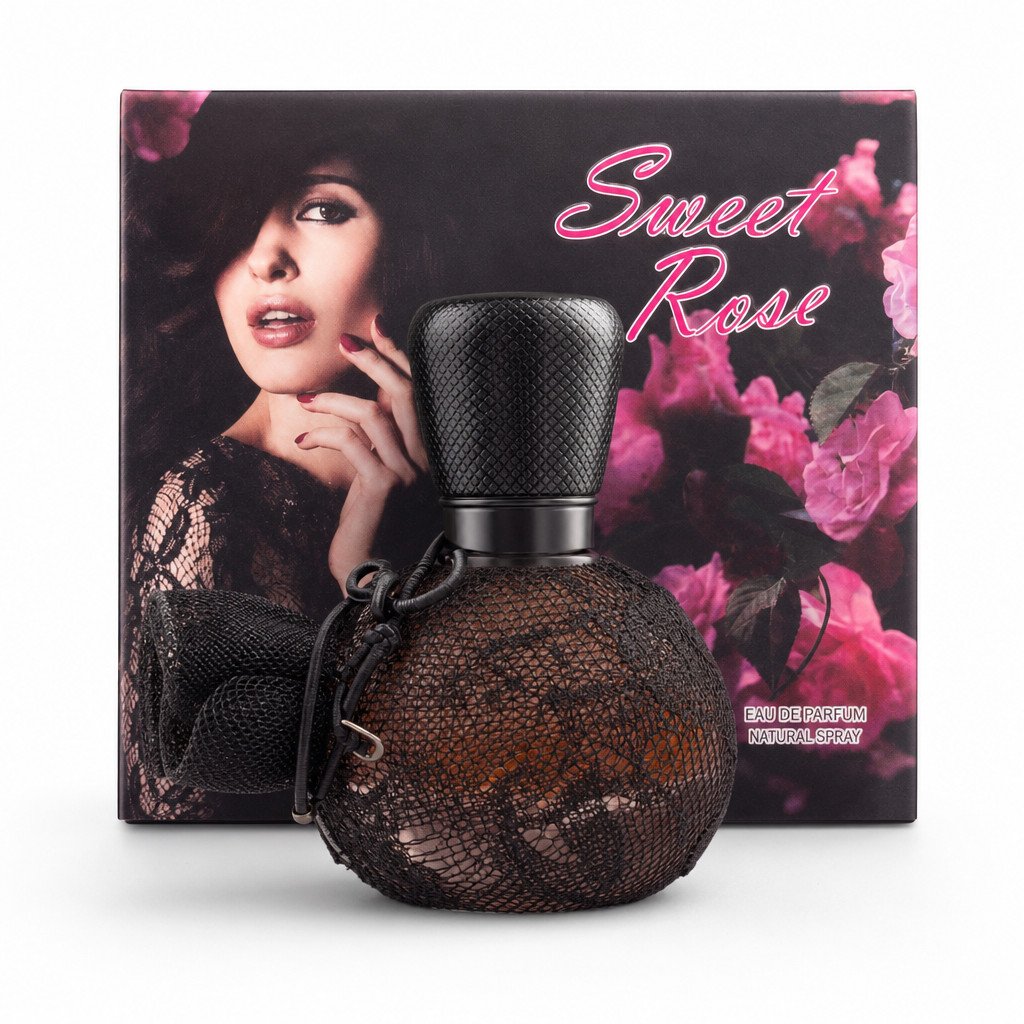 عطر نسائي بنفحات الورد الحلو