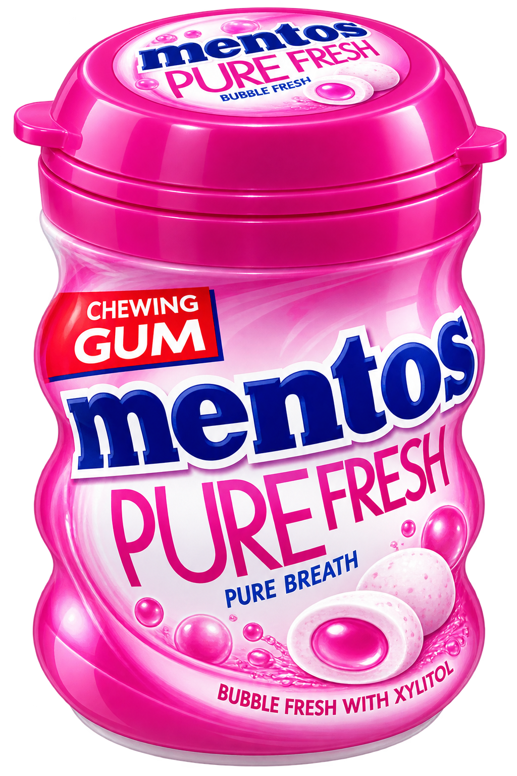 Mentos Pure Fresh Bubble Fresh – علكة بنكهة منعشة