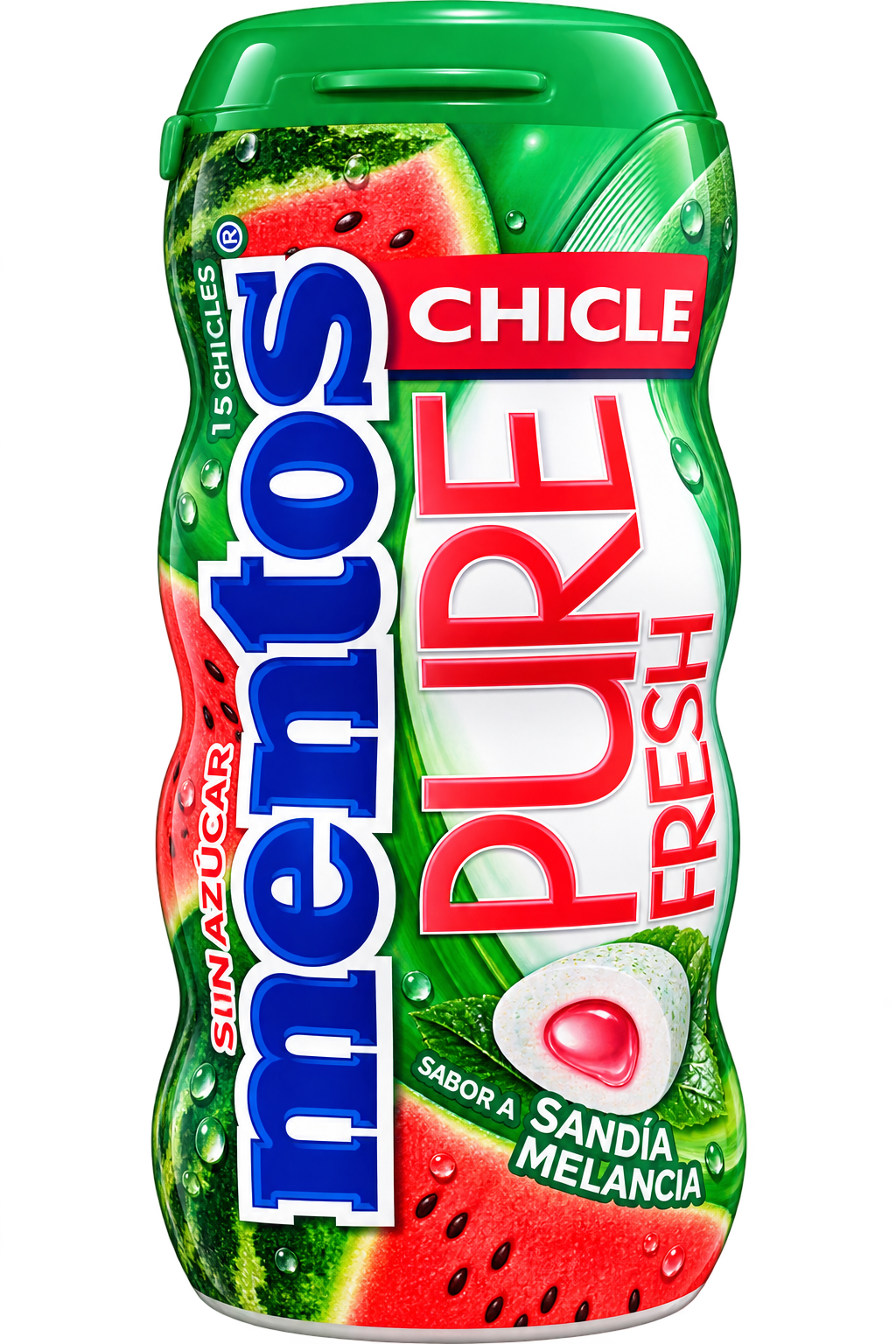 Mentos Pure Fresh Watermelon – علكة بنكهة البطيخ المنعشة